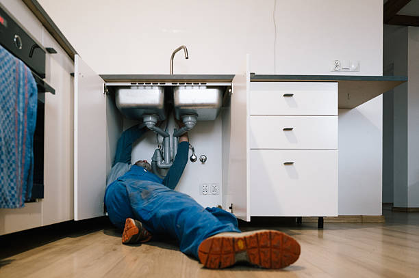 Professional Emergency Plumber technician working in Perry Hall, MD